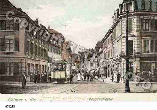 Ville de COLMAR, carte postale ancienne