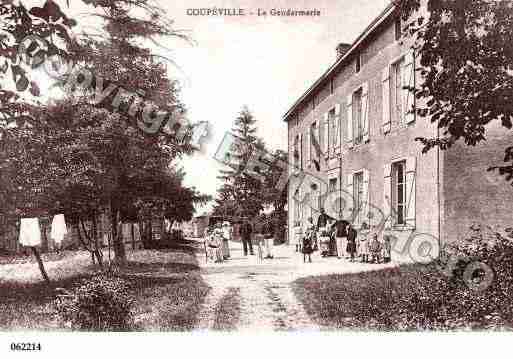 Ville de COUPEVILLE, carte postale ancienne