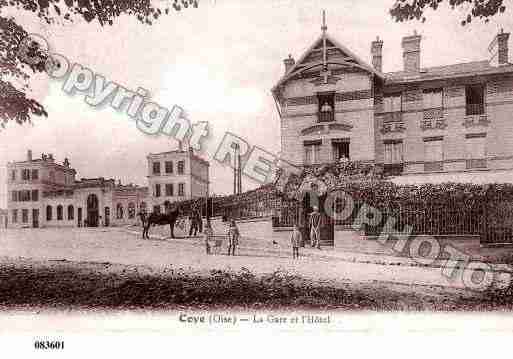 Ville de COYELAFORET, carte postale ancienne