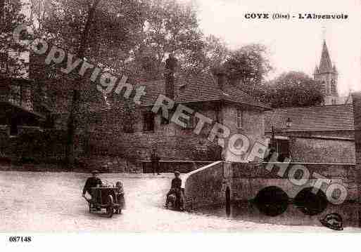 Ville de COYELAFORET, carte postale ancienne