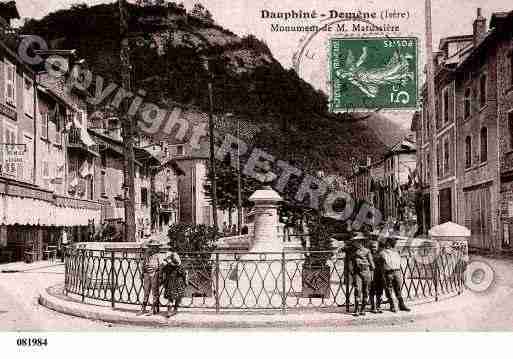 Ville de DOMENE, carte postale ancienne