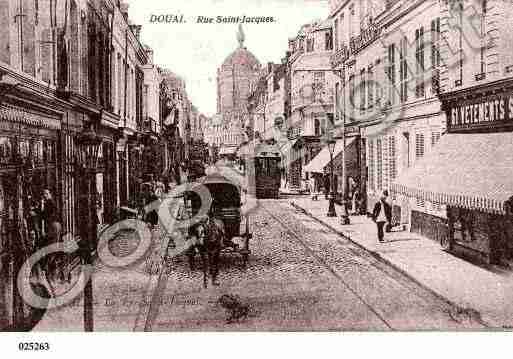 Ville de DOUAI, carte postale ancienne