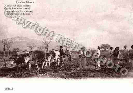 Ville de DOUVAINE, carte postale ancienne