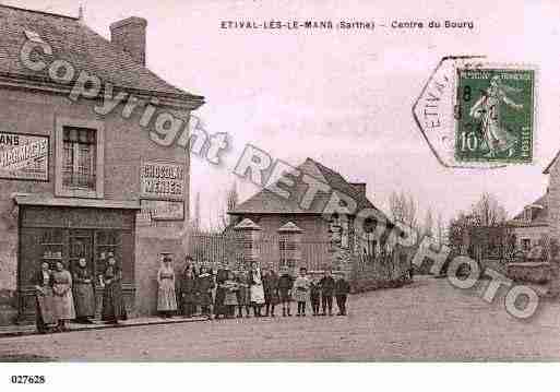 Ville de ETIVALLESLEMANS, carte postale ancienne