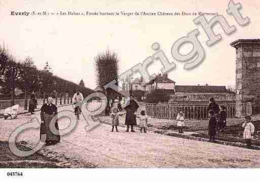 Ville de EVERLY, carte postale ancienne Ville de EVERLY, carte postale ancienne