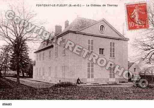 Ville de FONTENAYLEFLEURY, carte postale ancienne Ville de FONTENAYLEFLEURY, carte postale ancienne
