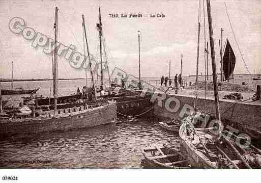 Ville de FORETFOUESNANT(LA), carte postale ancienne