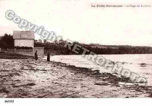 Ville de FORETFOUESNANT(LA), carte postale ancienne