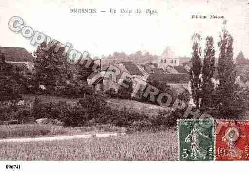 Ville de FRESNES, carte postale ancienne