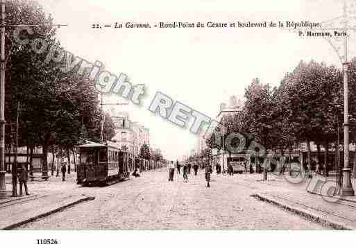 Ville de GARENNECOLOMBES(LA), carte postale ancienne
