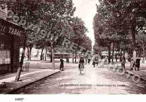 Ville de GARENNECOLOMBES(LA), carte postale ancienne