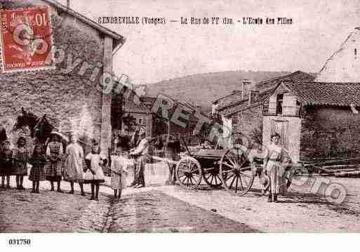 Ville de GENDREVILLE, carte postale ancienne