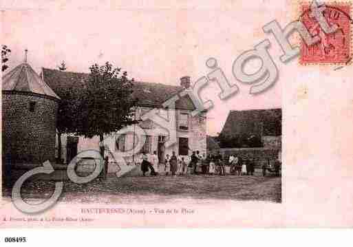 Ville de HAUTEVESNES, carte postale ancienne