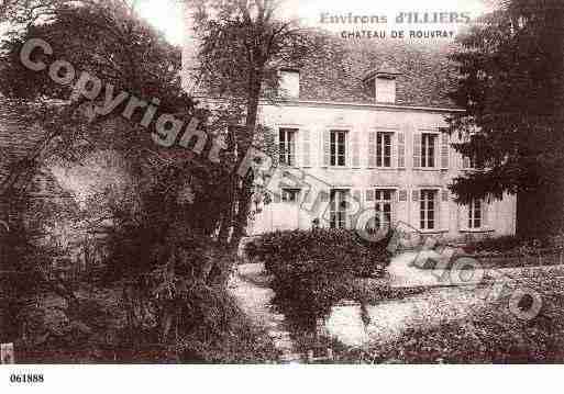 Ville de ILLIERSCOMBRAY, carte postale ancienne