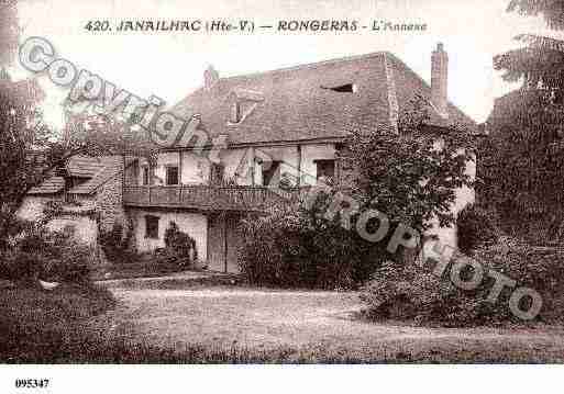 Ville de JANAILHAC, carte postale ancienne