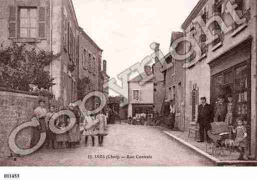 Ville de JARS, carte postale ancienne