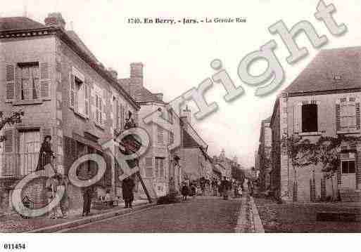 Ville de JARS, carte postale ancienne