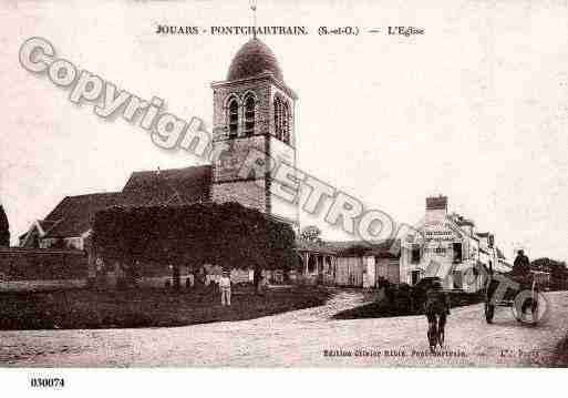 Ville de JOUARSPONCHARTRAIN, carte postale ancienne