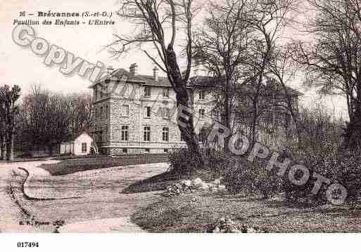 Ville de LIMEILBREVANNES, carte postale ancienne Ville de LIMEILBREVANNES, carte postale ancienne