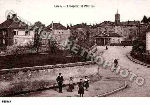 Ville de LURE, carte postale ancienne