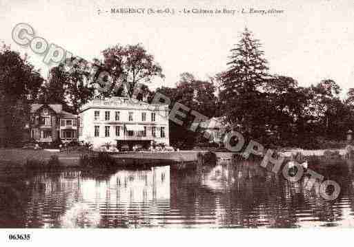 Ville de MARGENCY, carte postale ancienne