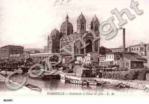 Ville de MARSEILLE, carte postale ancienne