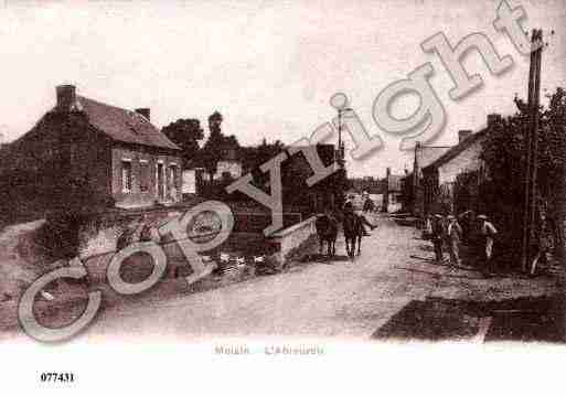 Ville de MOLAIN, carte postale ancienne