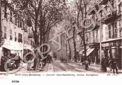 Ville de NICE, carte postale ancienne