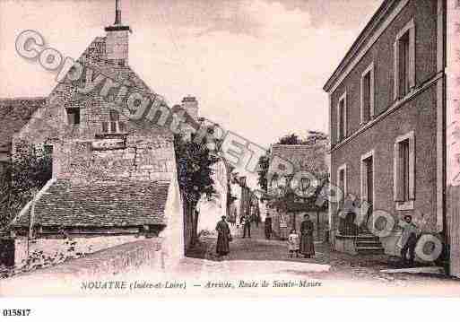 Ville de NOUATRE, carte postale ancienne