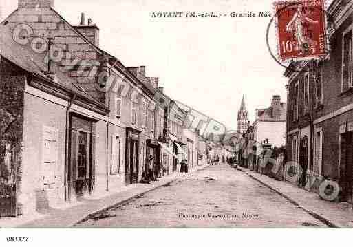 Ville de NOYANTLAPLAINE, carte postale ancienne