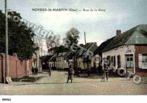 Ville de NOYERSSTMARTIN, carte postale ancienne Ville de NOYERSSTMARTIN, carte postale ancienne