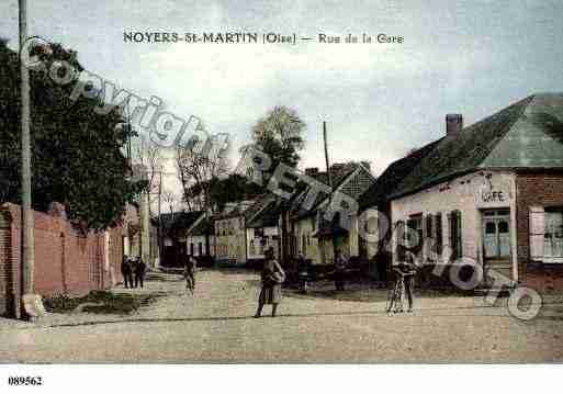 Ville de NOYERSSTMARTIN, carte postale ancienne