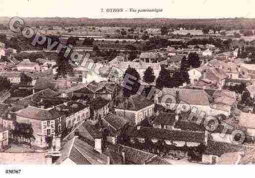 Ville de OIRON, carte postale ancienne