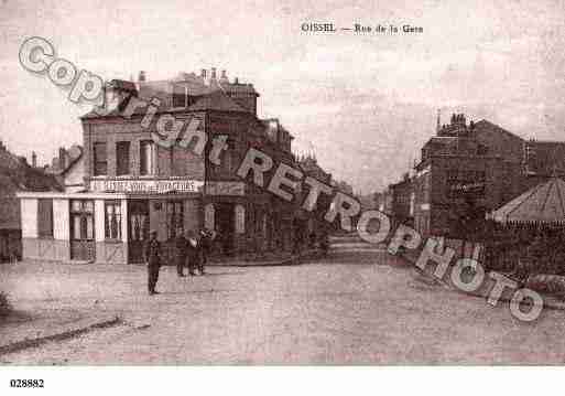 Ville de OISSEL, carte postale ancienne