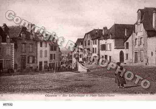 Ville de OLORONSAINTEMARIE, carte postale ancienne