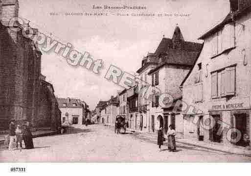 Ville de OLORONSAINTEMARIE, carte postale ancienne