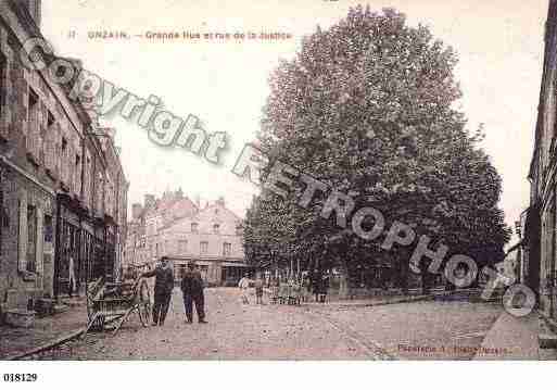 Ville de ONZAIN, carte postale ancienne