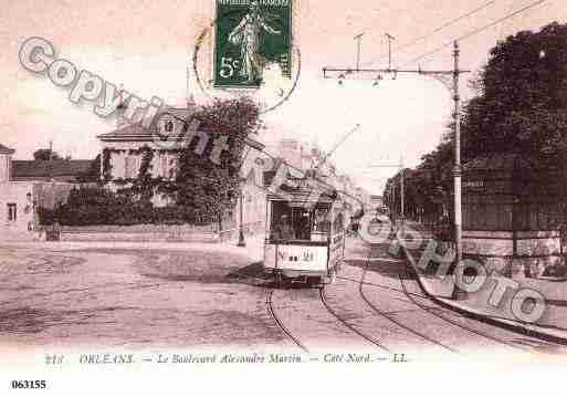 Ville de ORLEANS, carte postale ancienne