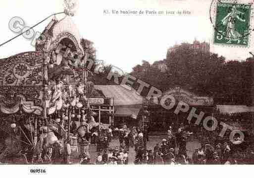 Ville de PARIS14, carte postale ancienne