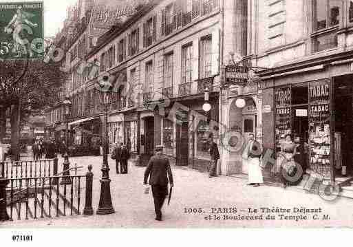 Ville de PARIS3, carte postale ancienne