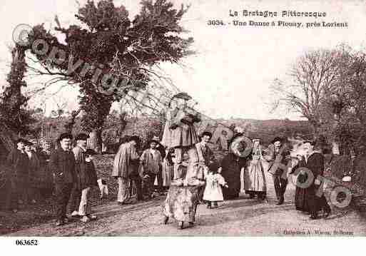 Ville de PLOUAY, carte postale ancienne