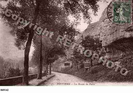 Ville de POITIERS, carte postale ancienne