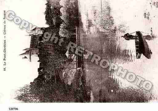 Ville de PONTCHRETIENCHABENET(LE), carte postale ancienne Ville de PONTCHRETIENCHABENET(LE), carte postale ancienne