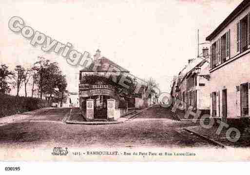 Ville de RAMBOUILLET, carte postale ancienne