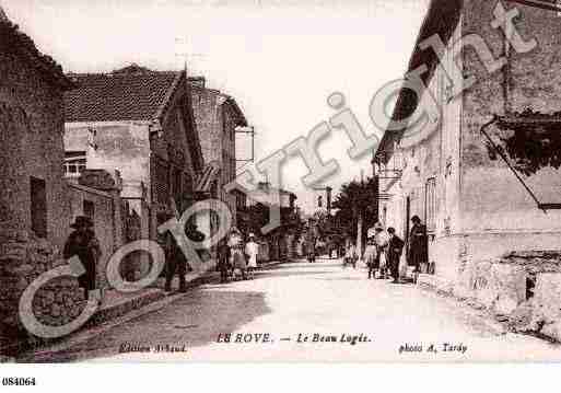 Ville de ROVE(LE), carte postale ancienne