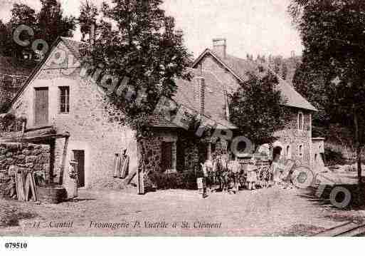 Ville de SAINTCLEMENT, carte postale ancienne