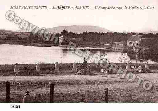 Ville de SAINTDIDIERSURARROUX, carte postale ancienne