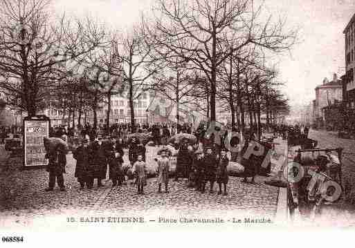 Ville de SAINTETIENNE, carte postale ancienne