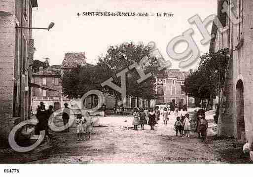 Ville de SAINTGENIESDECOMOLAS, carte postale ancienne