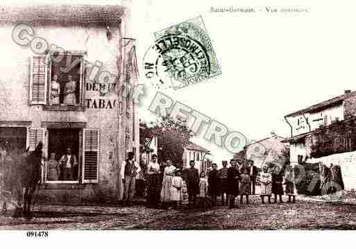 Ville de SAINTGERMAIN, carte postale ancienne